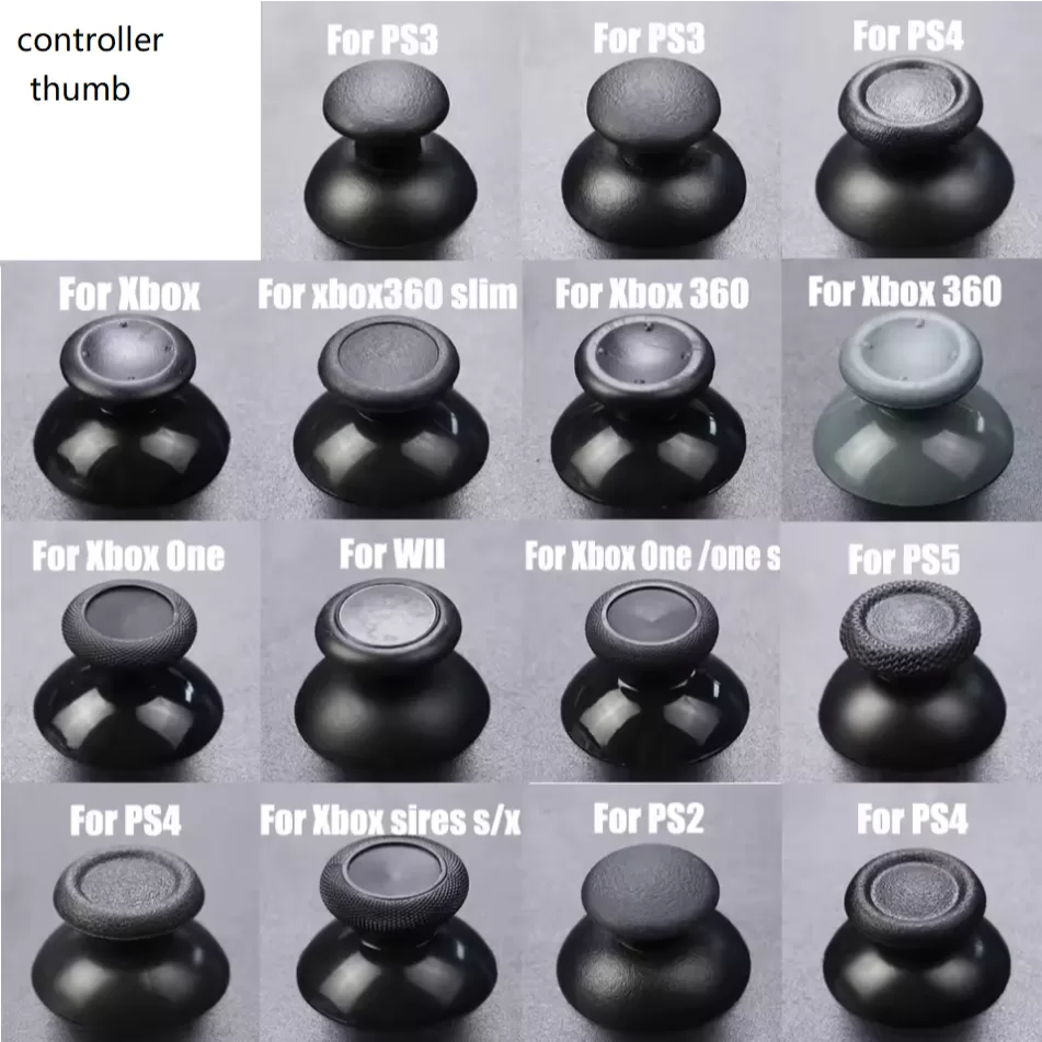 Game Analog Thumbstick Replacement Parts Joysticks Xbox 360 PS5 PS4 PS2 PS3 ONE NINTENDO SWITCH PRO Controller (2 UNIT)