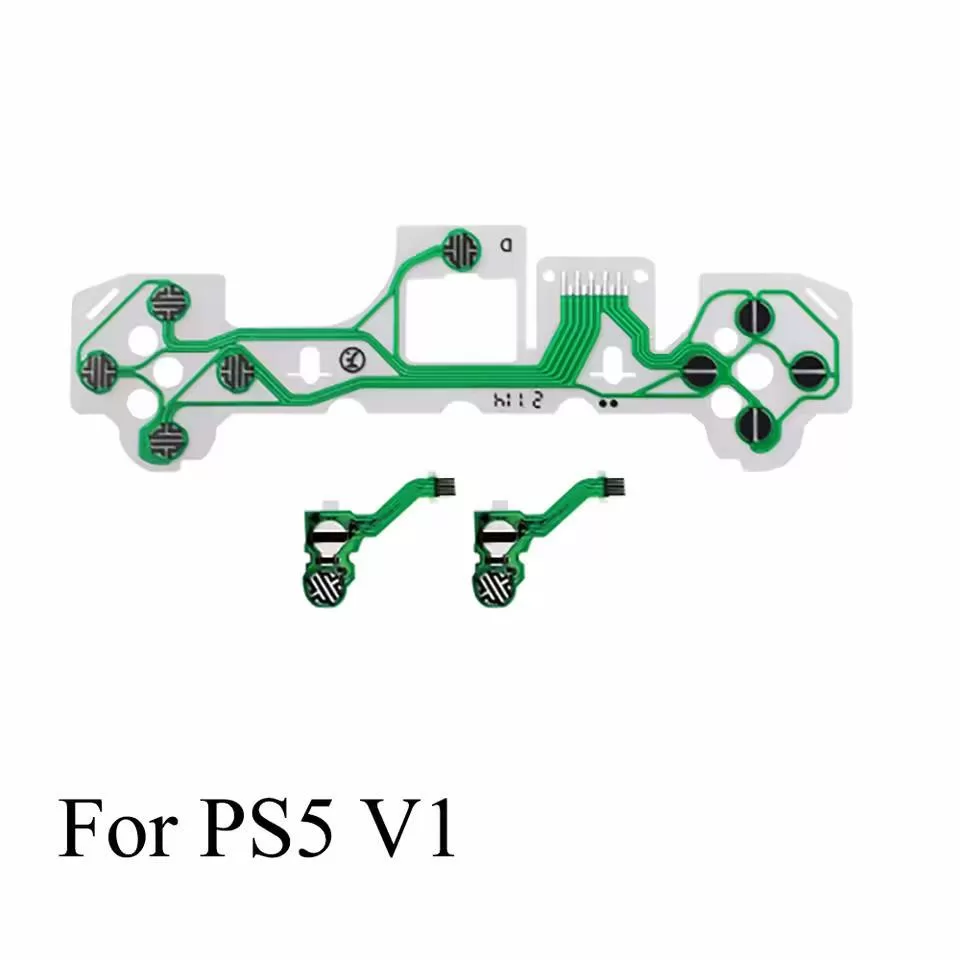 Original PlayStation 5 PS5 Controller Conductive Film Keypad Flex Cable for Dualsense 5 DS5 Ribbon Circuit Spring L2R2