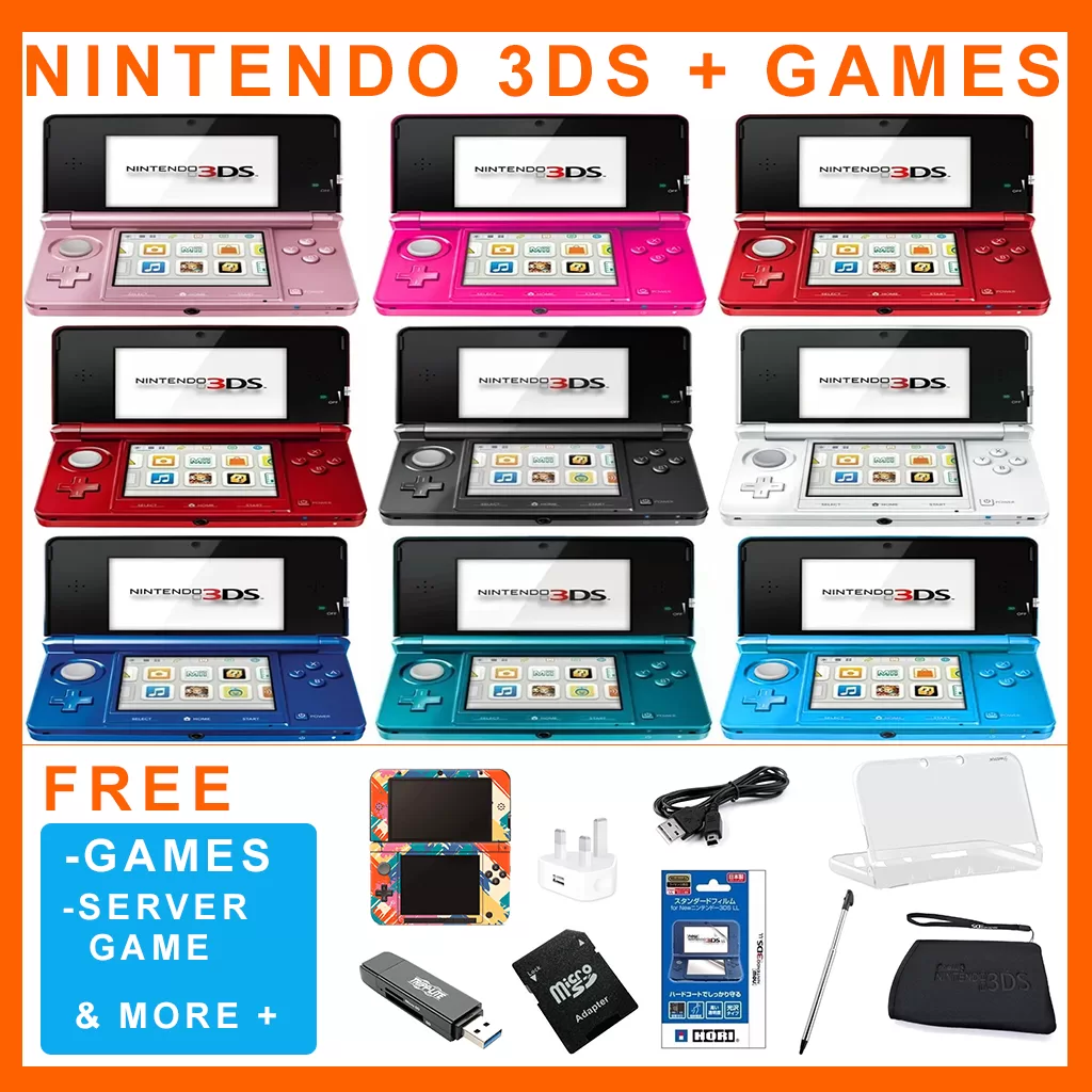Pokemon Ultra Sun Moon - Nintendo 3DS / 3DS XL / NEW 3DS / 2DSXL / New 3DS XL MODDED JAILBREAK [READY STOCK]