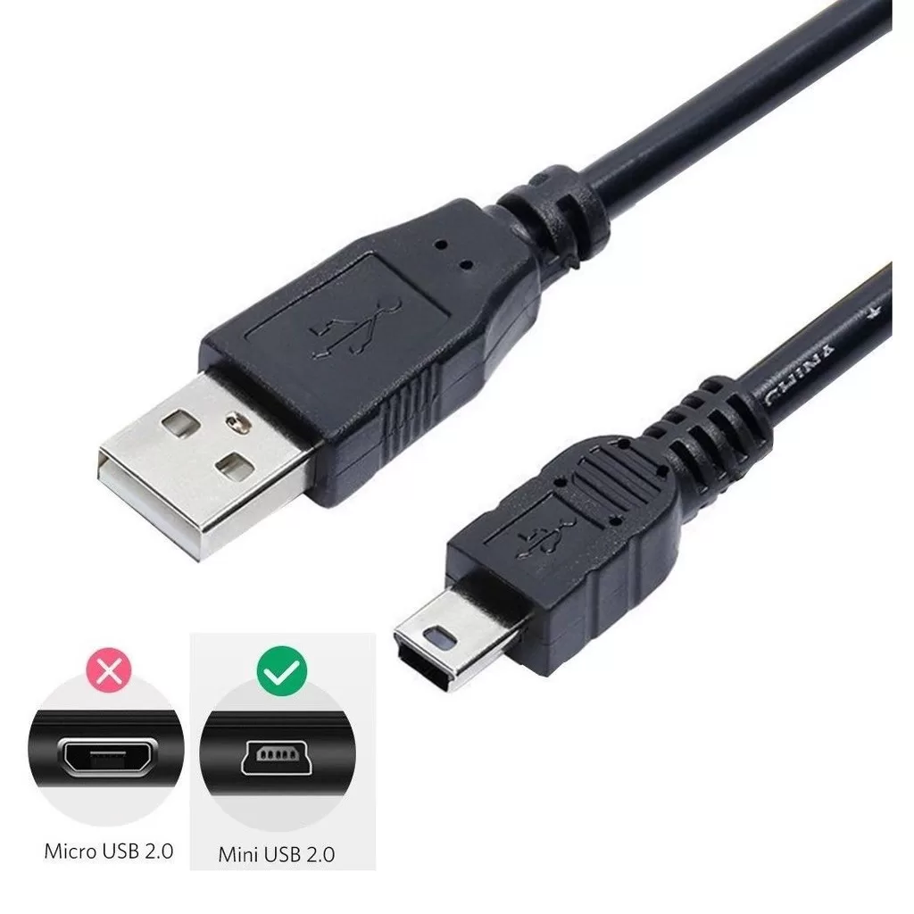 Mini USB Cable To Mini USB Fast Charging Data Cable Charger For Phone Camera Mp3 Mp4