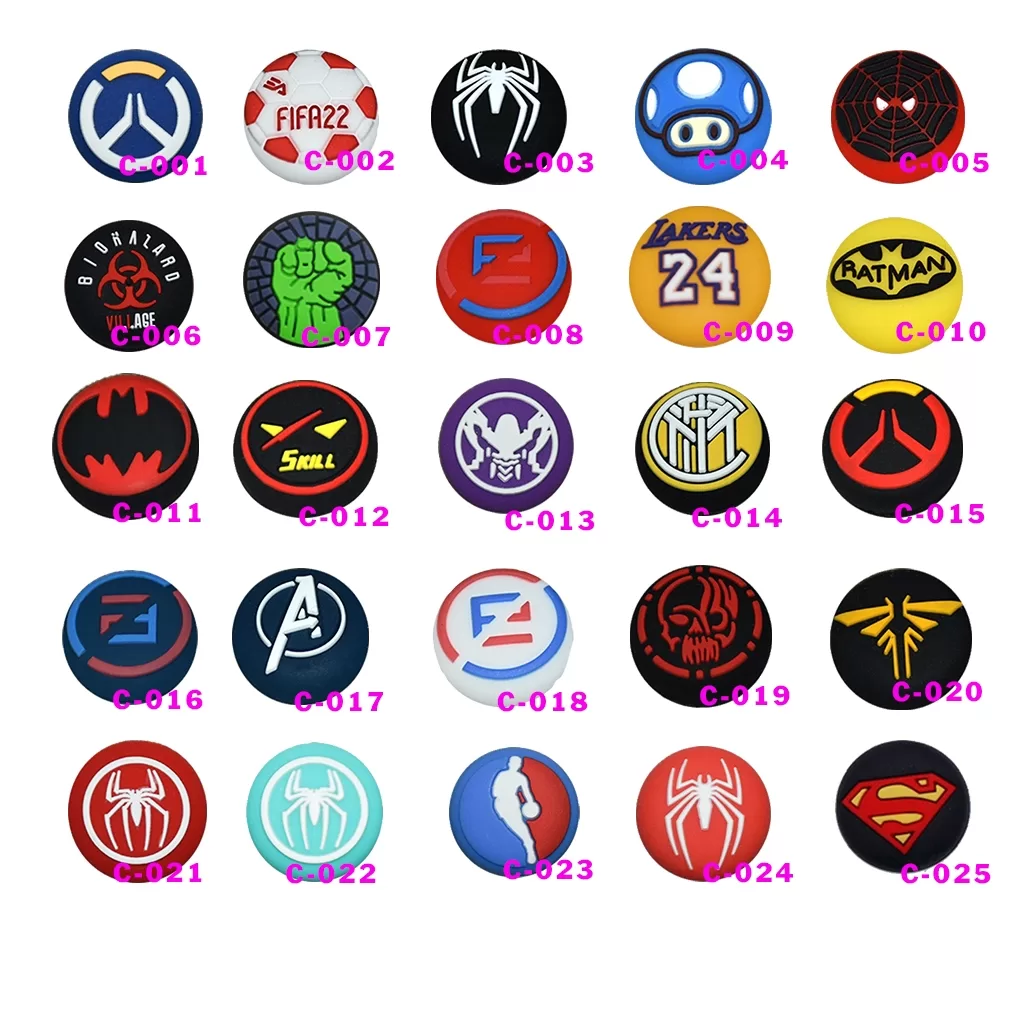 PS5/PS4/XBOX/SWITCH PRO Controller Joystick Silicon Analog Thumb High Quality Grip Protective Button Cap Case